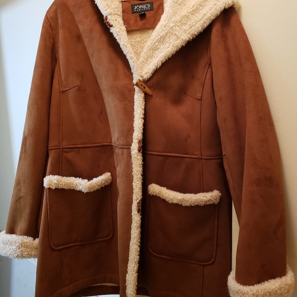 Jones NY camel winter coat